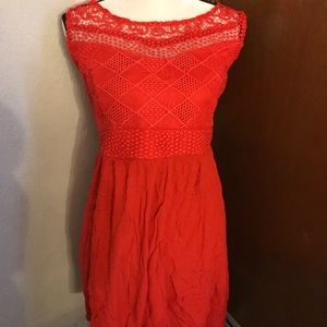 Sz 20 Torrid Orange Dress